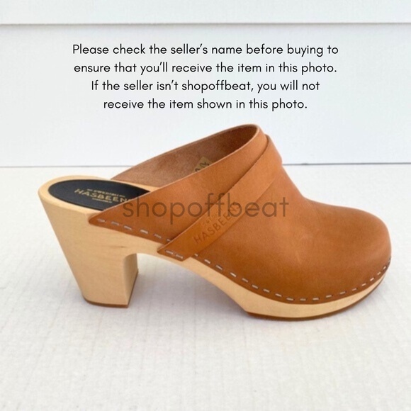 NEW Swedish Hasbeens Classic Clog Nature 40 - Picture 3 of 16